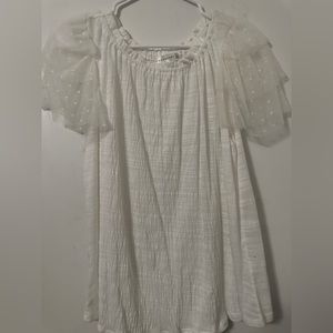 size xl, never worn, fits like an xl, but super cute